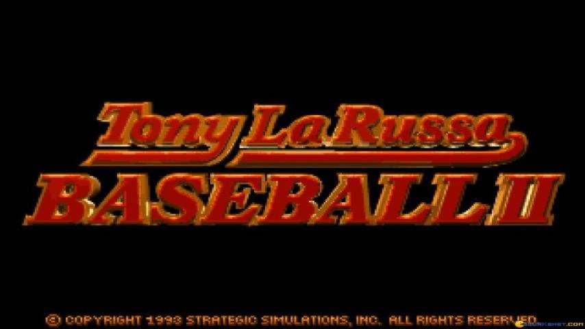 Tony La Russa Baseball PC MSDOS