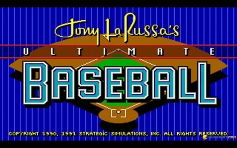 Tony La Russa's Ultimate Baseball PC MSDOS