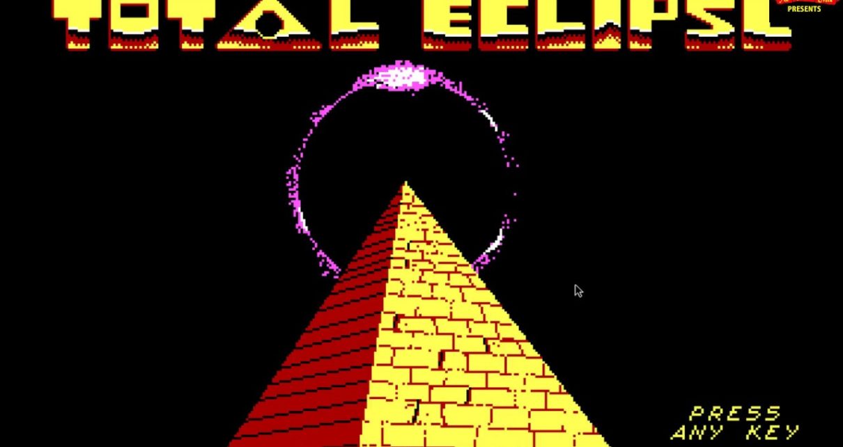 Total Eclipse (1988 video game) PC MSDOS