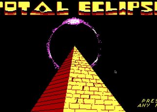 Total Eclipse (1988 video game) PC MSDOS