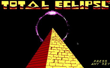 Total Eclipse (1988 video game) PC MSDOS