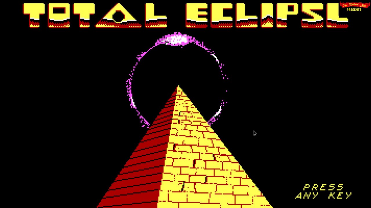 Total Eclipse (1988 video game) PC MSDOS