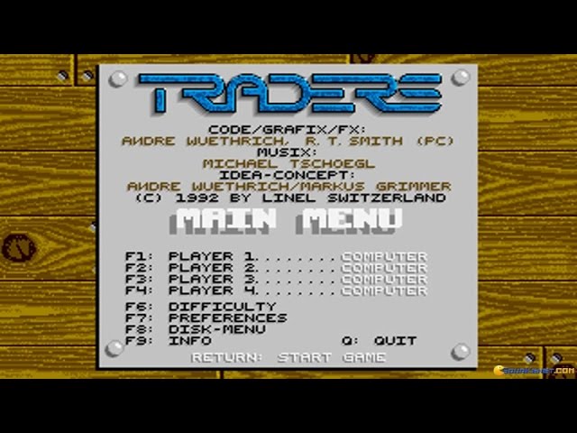 Traders (video game) PC MSDOS