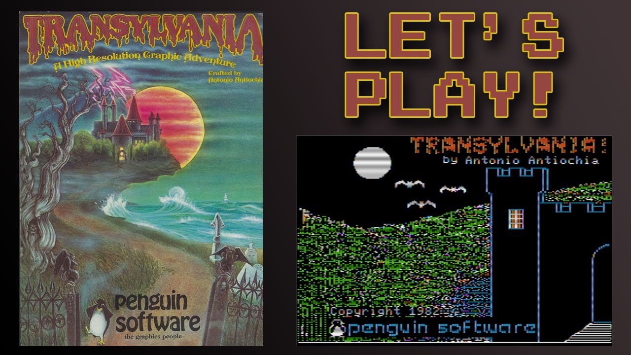 Transylvania (video game) PC MSDOS