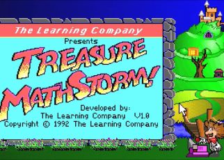 Treasure MathStorm! PC MSDOS