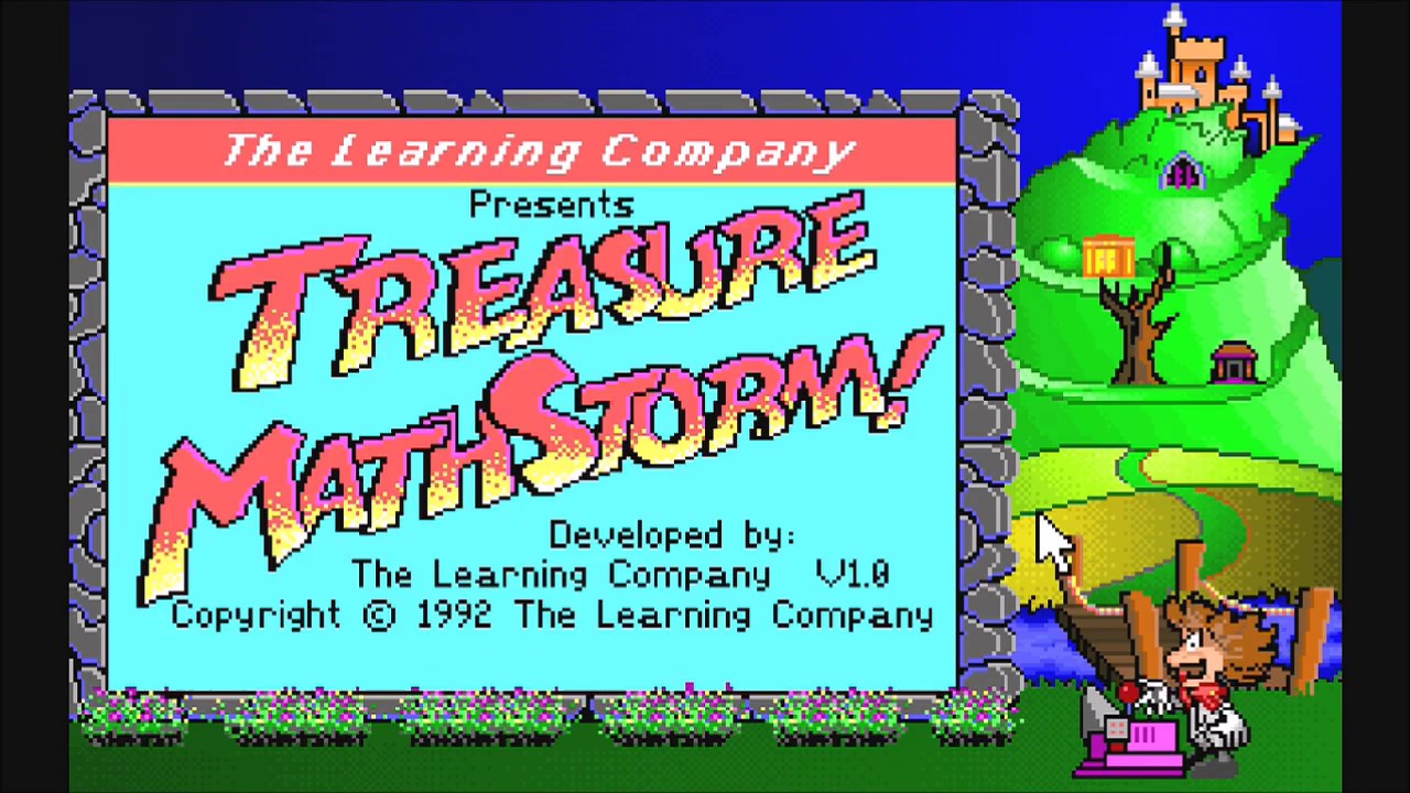 Treasure MathStorm! PC MSDOS