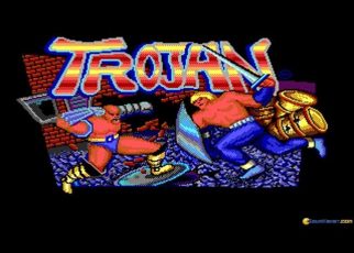 Trojan (video game) PC MSDOS