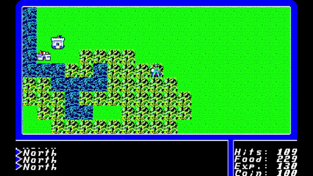 Ultima I: The First Age of Darkness PC MSDOS