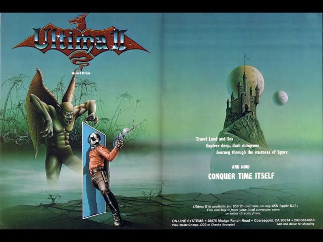 Ultima II: The Revenge of the Enchantress PC MSDOS