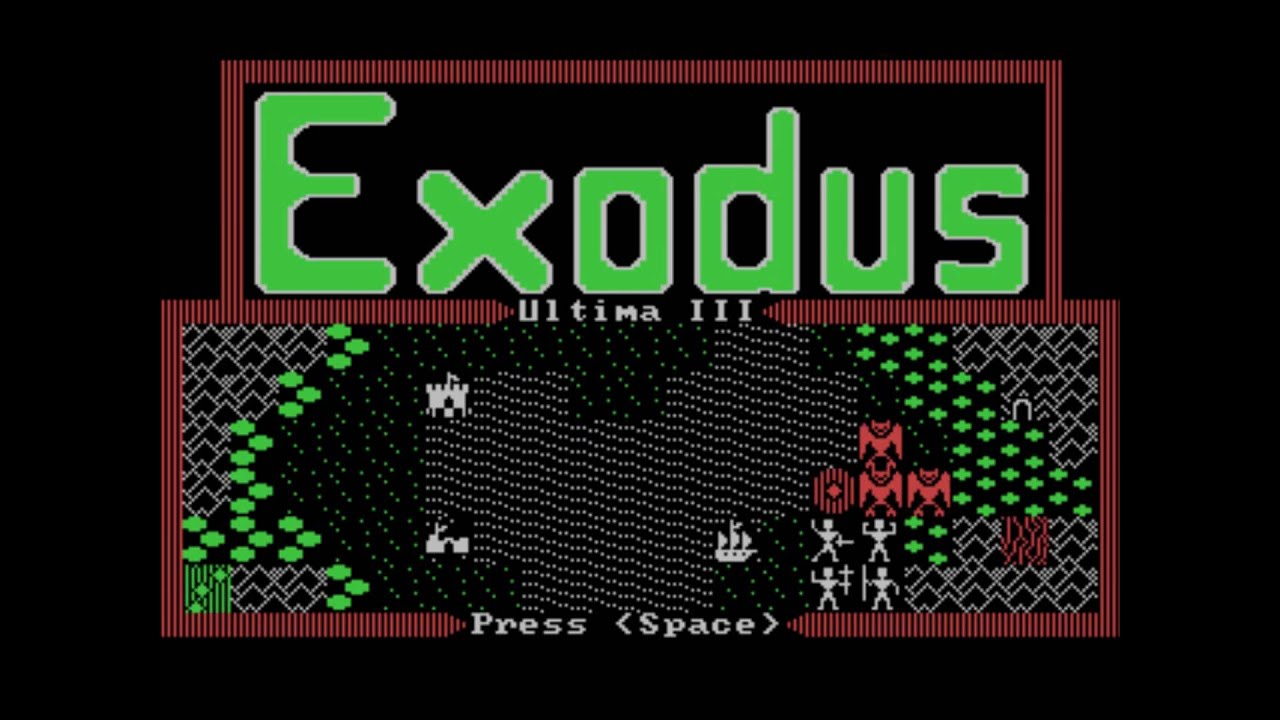 Ultima III: Exodus PC MSDOS