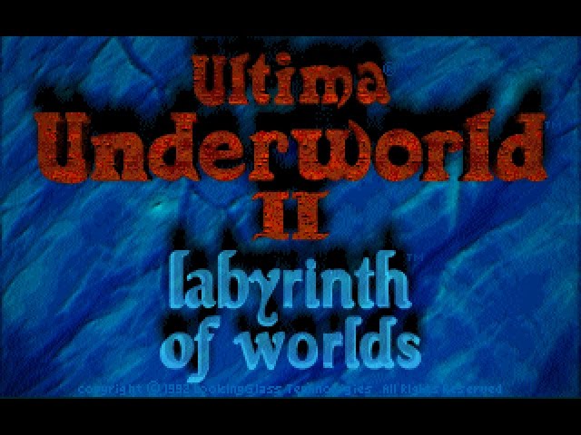 Ultima Underworld II: Labyrinth of Worlds PC MSDOS