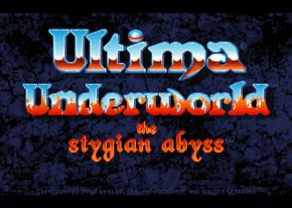 Ultima Underworld: The Stygian Abyss PC MSDOS