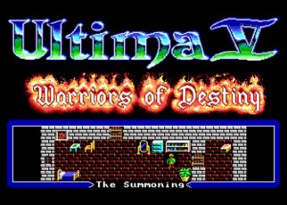 Ultima V: Warriors of Destiny PC MSDOS