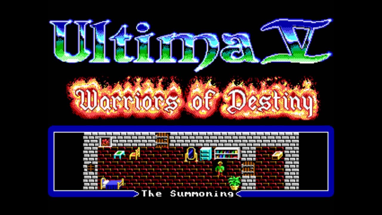 Ultima V: Warriors of Destiny PC MSDOS