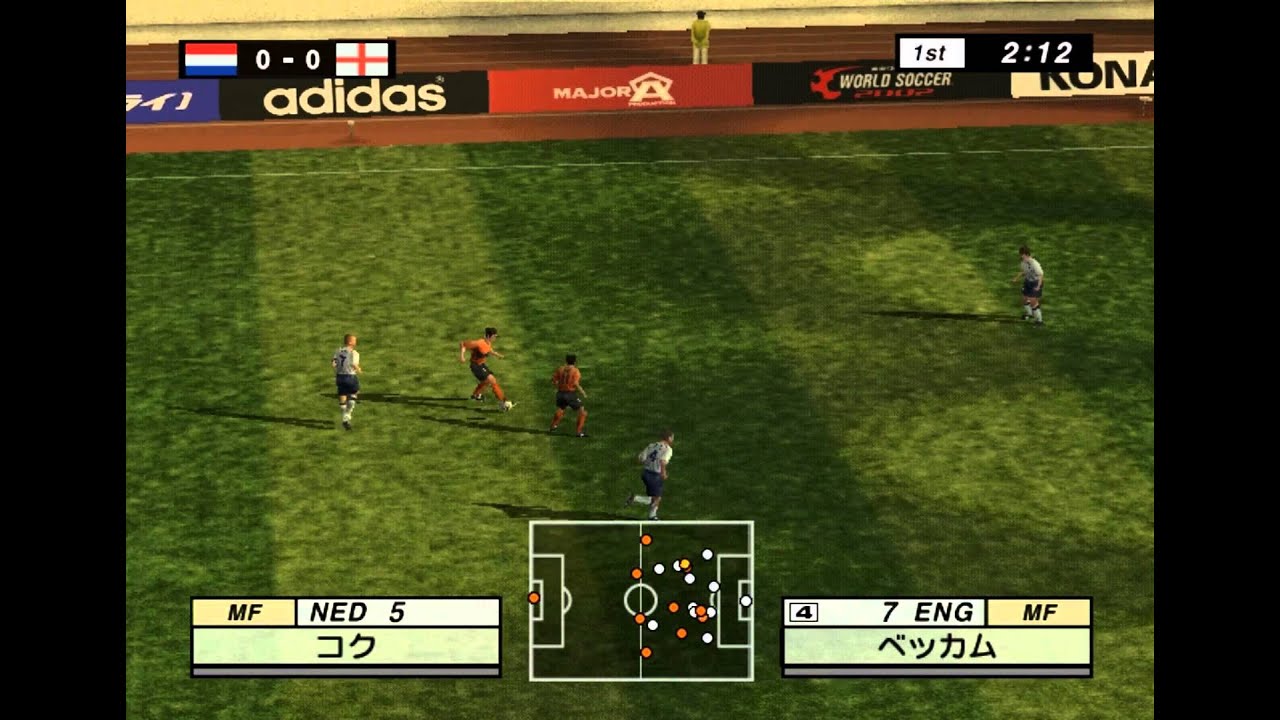 Jikkyou World Soccer 2002 PLAYSTATION 2