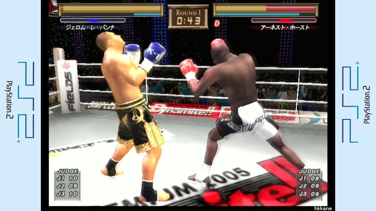 "K-1 Premium 2005 Dynamite PLAYSTATION 2