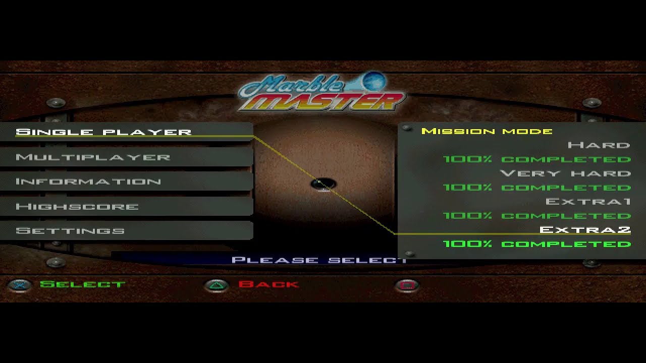 "Marble Master PLAY STATION 1 PS1