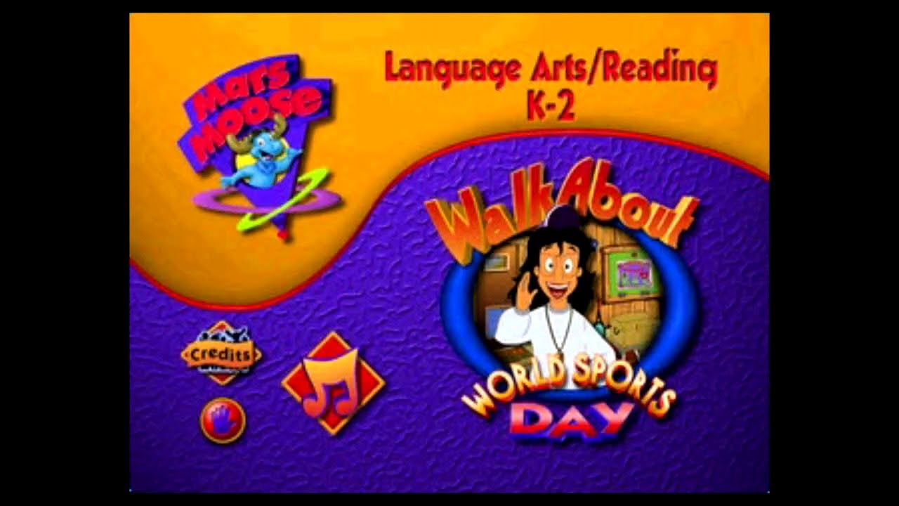 Mars Moose Walkabout 3: World Sports Day PLAY STATION 1 PS1