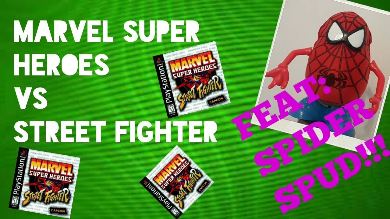 Marvel Super Heroes vs. Street Fighter PLAY STATION 1 PS1