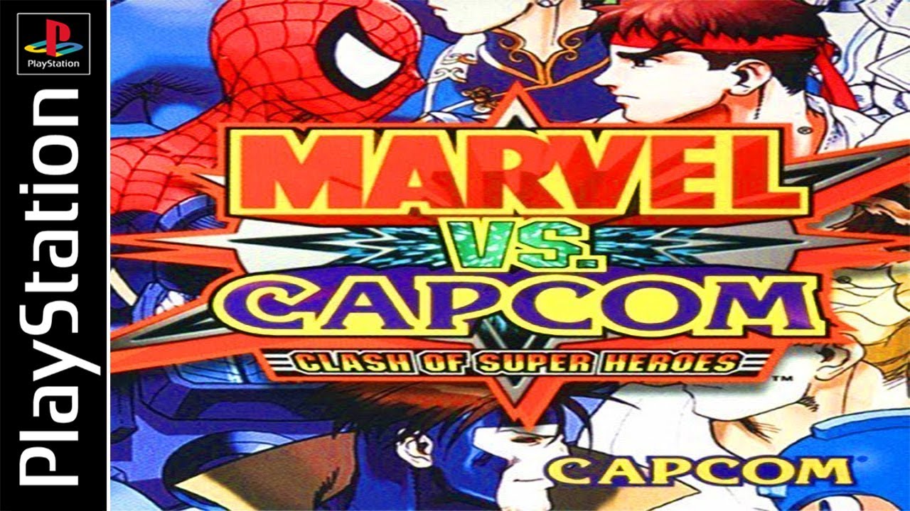 Marvel vs. Capcom: Clash of Super Heroes PLAY STATION 1 PS1