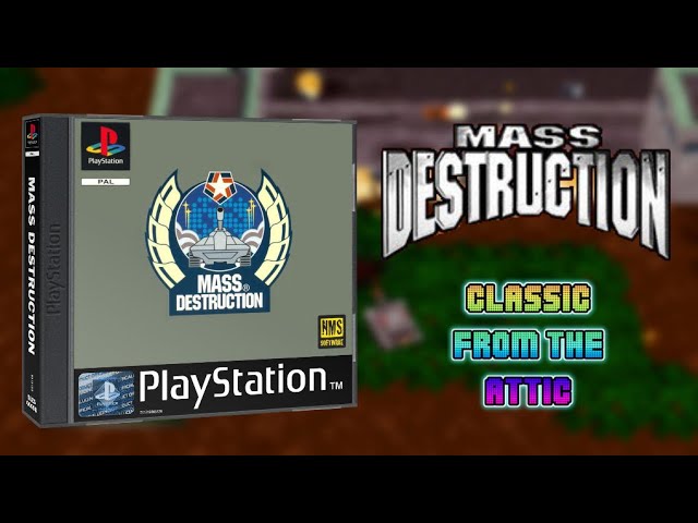 Mass Destruction PLAY STATION 1 PS1