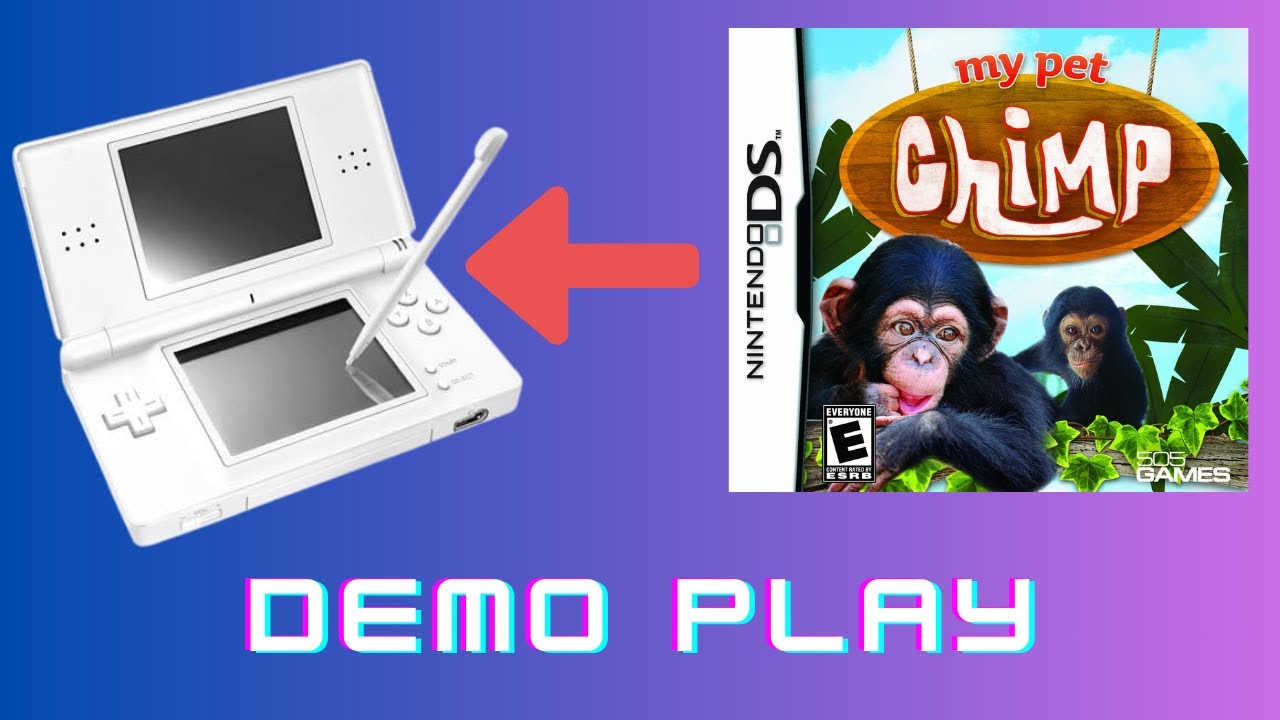My Pet Chimp Nintendo DS