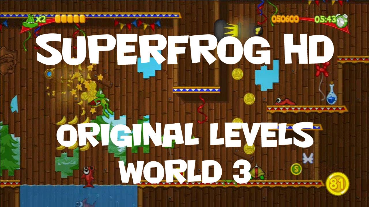 Superfrog HD PS3 PLAY STATION 3