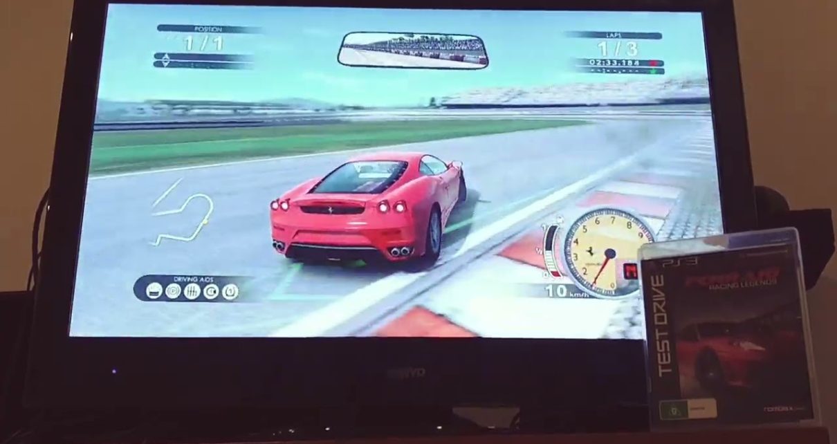 Test Drive Ferrari Legends PS3 PLAY STATION 3