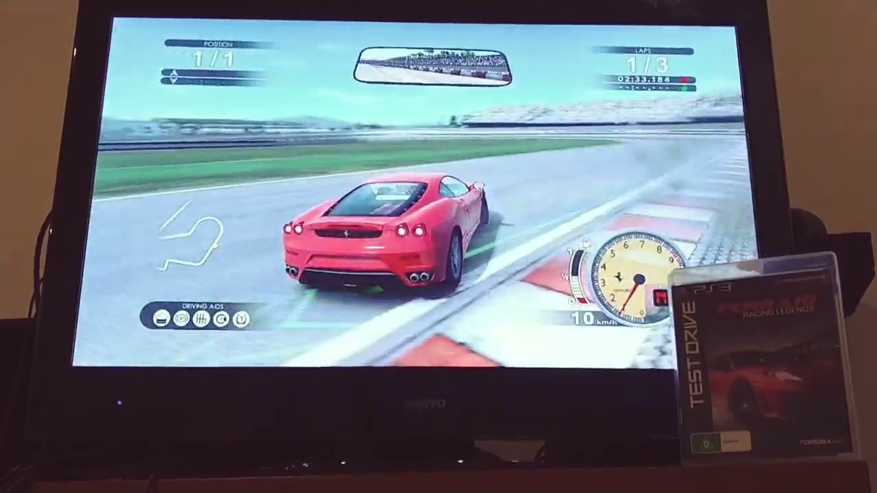 Test Drive Ferrari Legends PS3 PLAY STATION 3