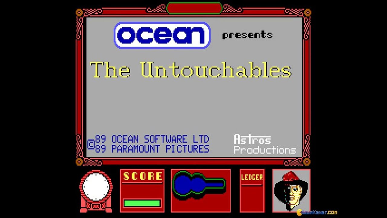 The Untouchables (video game) PC MSDOS