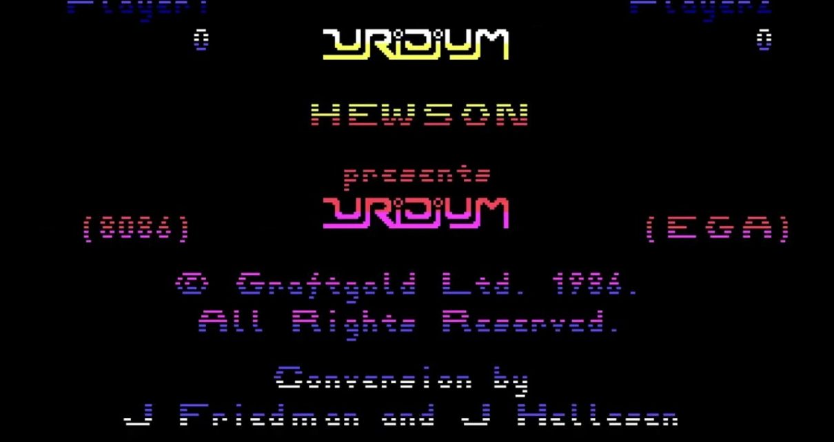 Uridium PC MSDOS