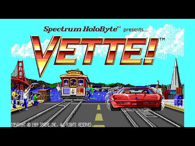 Vette! PC MSDOS