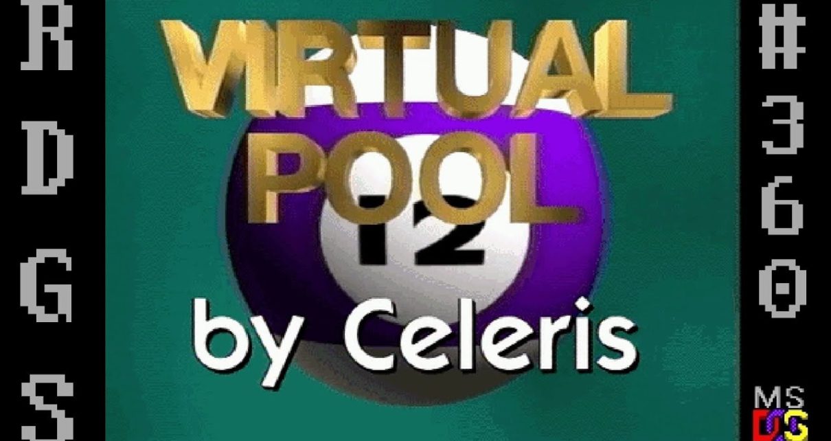 Virtual Pool (video game) PC MSDOS