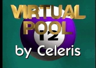 Virtual Pool (video game) PC MSDOS