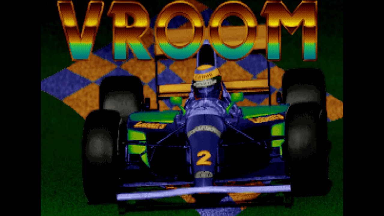 Vroom (video game) PC MSDOS