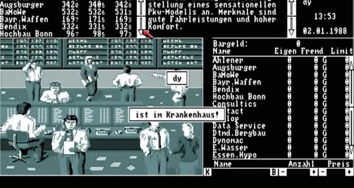 Wall Street Wizard PC MSDOS