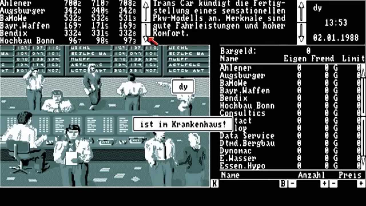 Wall Street Wizard PC MSDOS