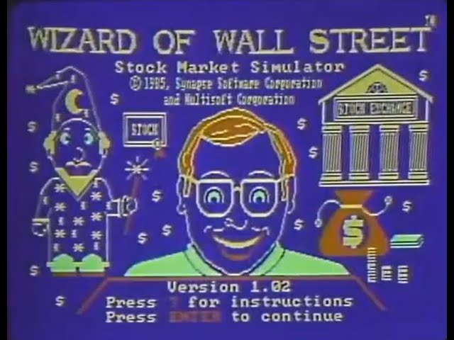 Wall$treet PC MSDOS