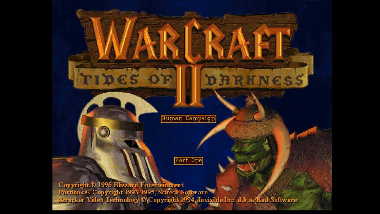 Warcraft II: Tides of Darkness PC MSDOS