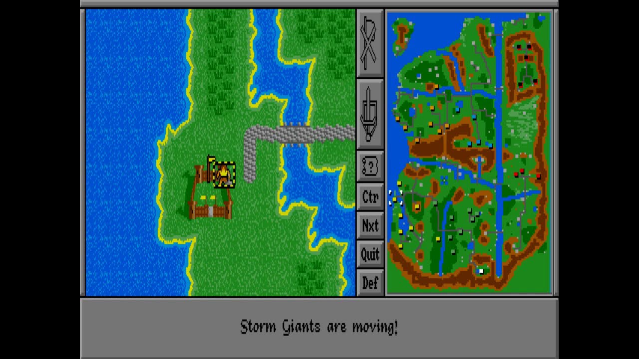 Warlords (1990 video game) PC MSDOS