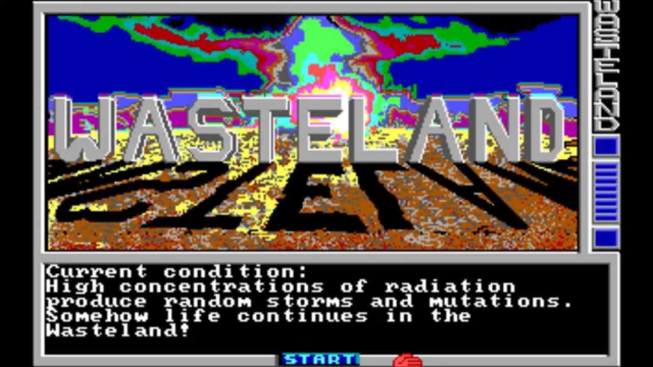Wasteland (video game) PC MSDOS