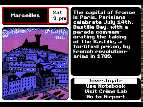 Where in Europe Is Carmen Sandiego? PC MSDOS