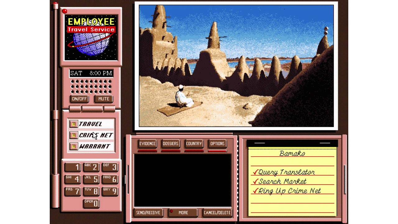Where in the World Is Carmen Sandiego? Deluxe PC MSDOS
