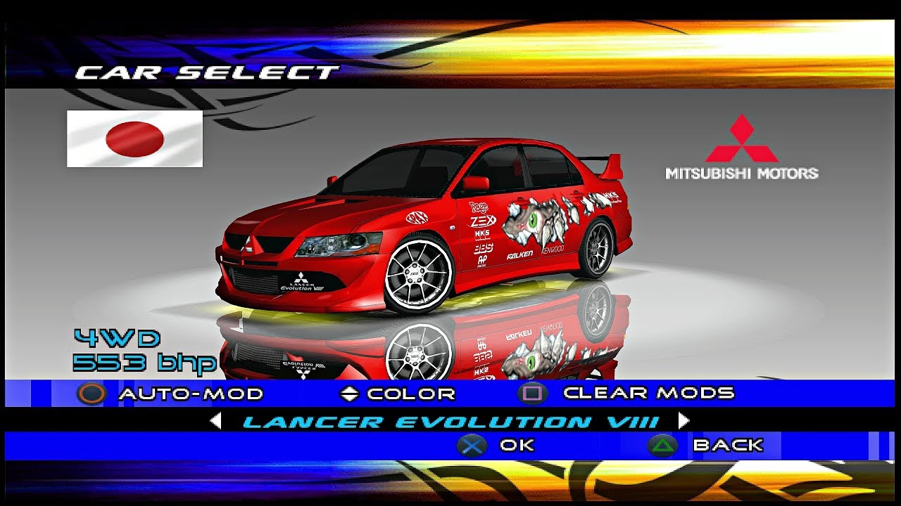 •Juiced: Tuning Car DensetsuJP" PLAYSTATION 2