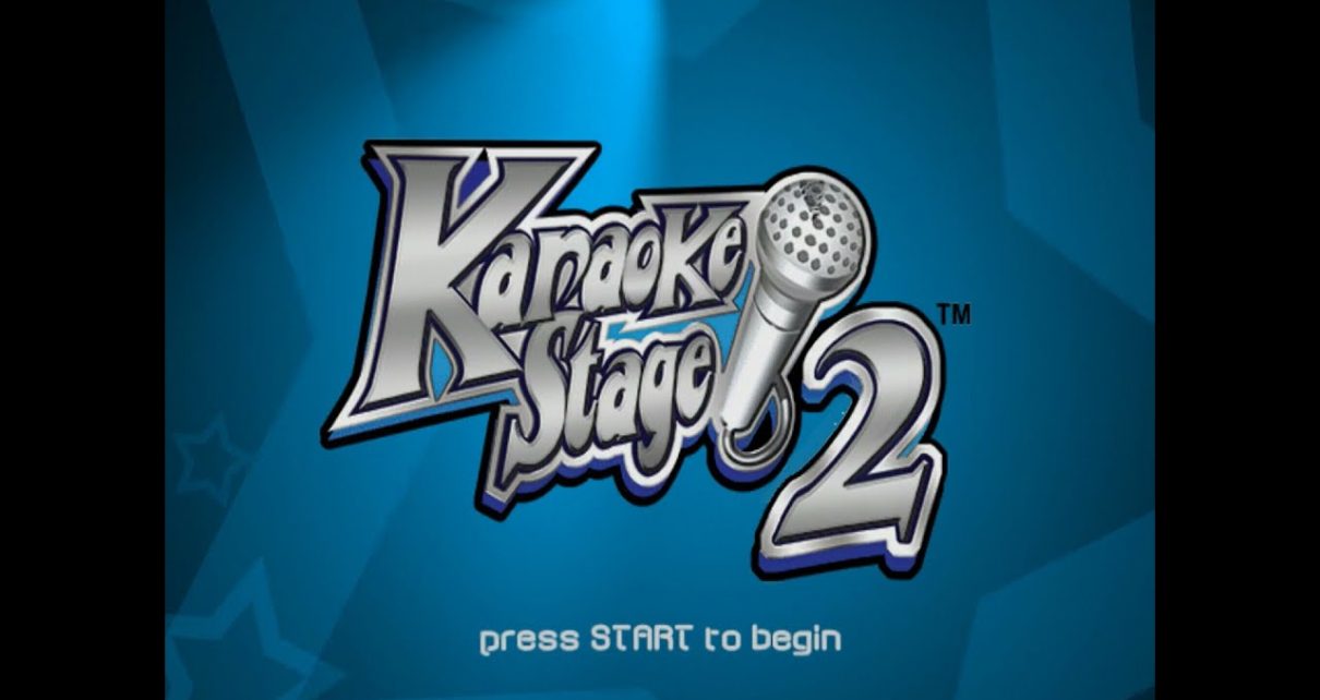 •Karaoke StageEU" PLAYSTATION 2