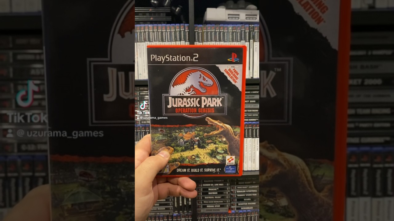 •Keiei Simulation: Jurassic ParkJP" PLAYSTATION 2