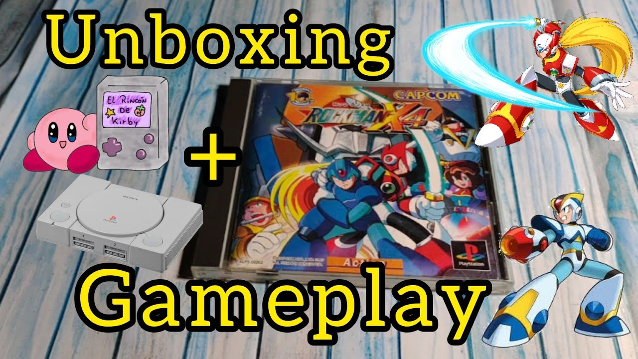 •Rockman X4JP" PLAY STATION 1 PS1