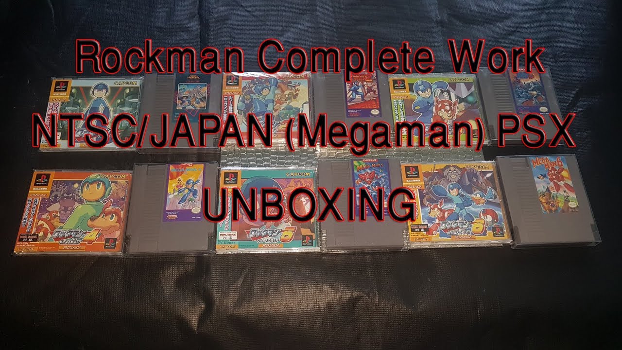 •Rockman X6JP" PLAY STATION 1 PS1