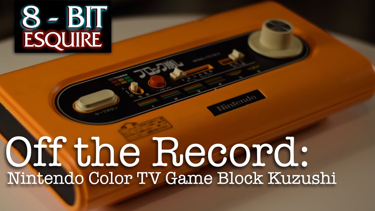 Color TV-Game Block Kuzushi Nintendo