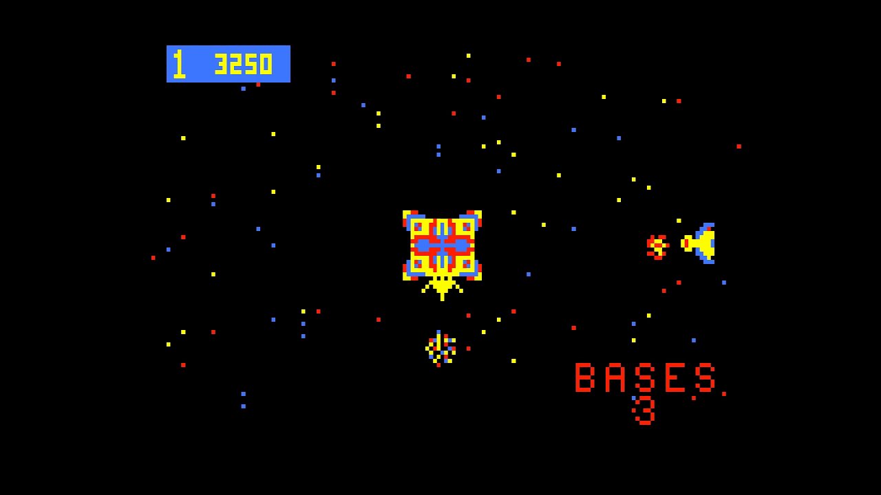 Space Fortress (1981) Bally Astrocade Arcade Astrovision
